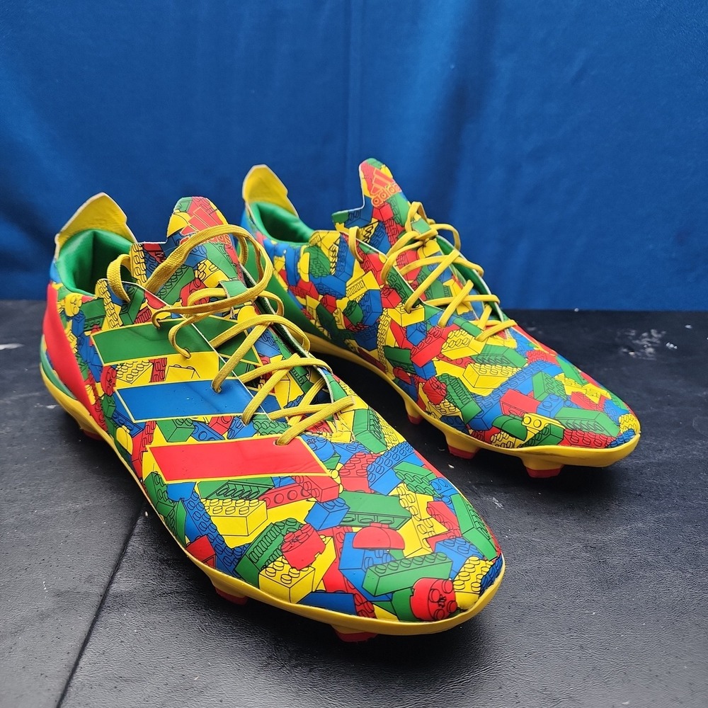 Adidas Men's LEGO x Gamemode FG 'Team Yellow Red Bricks' GW8542 Size 11